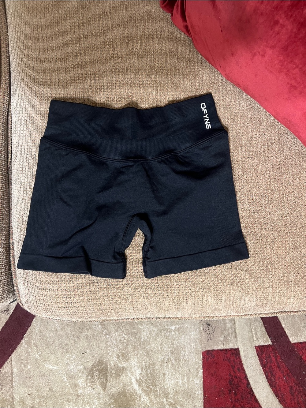 Midnight black dfyne impact shorts